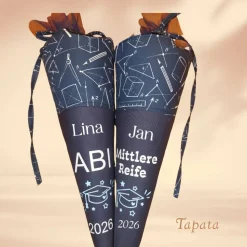 2026 Abi, Mittlere Reife - Schulabschluss Abschlusstüte