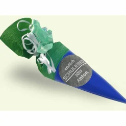 15 Aufkleber | Endlich Schulkind rosa - Bunte Wimpel  - personalisierbar | Schulanfang, Kinderparty