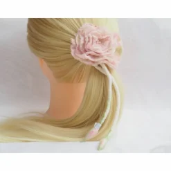 * BEZAUBERNDES BLÜTENACCESSOIRES * IN PASTELTÖNEN * 82% WOLLE 18% SEIDE * HANDANFERTIGUNG * ANLÄSSE * VIELE TRAGEMÖGLICH