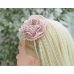 * BEZAUBERNDES BLÜTENACCESSOIRES * IN PASTELTÖNEN * 82% WOLLE 18% SEIDE * HANDANFERTIGUNG * ANLÄSSE * VIELE TRAGEMÖGLICH