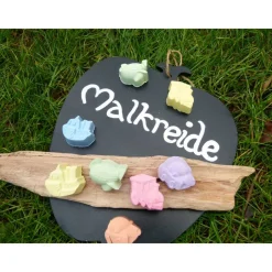 4 bunte Tafelkreiden Flugzeug Schiff Auto Eisenbahn* Malkreiden Straßenkreiden Einschulung Geburtstag Mottogeburtstag Ad