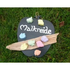 4 bunte Tafelkreiden Flugzeug Schiff Auto Eisenbahn* Malkreiden Straßenkreiden Einschulung Geburtstag Mottogeburtstag Ad