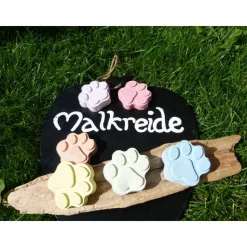 6 bunte TafelKreiden Tatzen * Malkreide * Schulkreide * Straßenkreide * Kindergeburtstag * Geschenk Mitgebsel * Mottopar