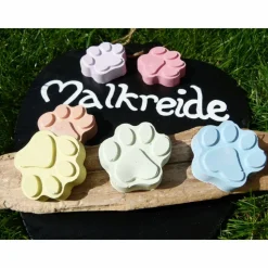 6 bunte TafelKreiden Tatzen * Malkreide * Schulkreide * Straßenkreide * Kindergeburtstag * Geschenk Mitgebsel * Mottopar