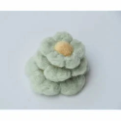 * DEKOBLUMEN * PASTELLFARBEN * 3 STÜCK * 100 % WOLLE * HANDGEARBEITET * NADELFILZ * ZUR DEKORATION