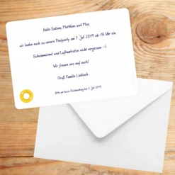 10 Einladungskarten Grillparty Gartenparty inkl. 10 Briefumschlägen