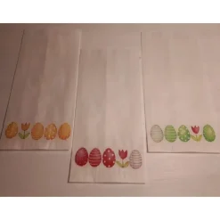 8 er Set Geschenktüten kunterbunte Ostereier