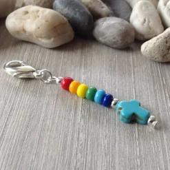 1 farbenfrohes Gastgeschenke / Mitbringsel / Mitgebsel / Charms