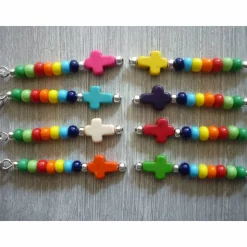 1 farbenfrohes Gastgeschenk / Mitbringsel / Mitgebsel / Charm