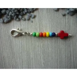 1 farbenfrohes Gastgeschenk / Mitbringsel / Mitgebsel / Charm