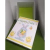 " Frohe Ostern ", Geschenkkarton mit Serviettenmotiv