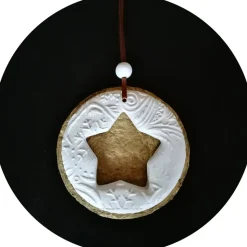 3 große Anhänger Weihnachten | weiß rot gold grün | 9,5 cm | Herz Stern Tanne