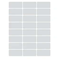 24 Heftaufkleber | Ritter & Drache blau - Schulaufkleber zum selbstbeschriften - 3,0 x 6,5 cm