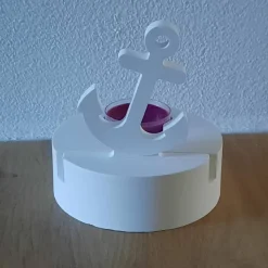 2 in 1 Kerzenhalter mit Einschieber nach Wahl