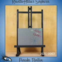 ►2021-0063◄ Karte A7 - GLÜCKWUNSCH "Alles Gute + Feuerwerk"