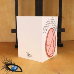 ►2022-0015◄ Karte A7 - OSTERN - "Frohe Ostern + Osterei"