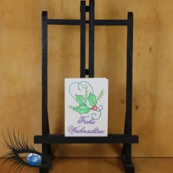 ►2021-0191◄ Karte A7 - WEIHNACHTEN + Weihnachtszweig