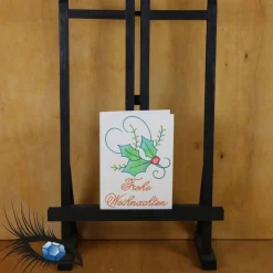 ►2021-0170◄ Karte A7 - WEIHNACHTEN + Weihnachtszweig