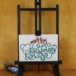 ►2021-0145◄ Karte A6 - WEIHNACHTEN "Merry Christmas"