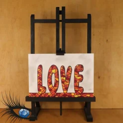 ►2022-0042◄ Karte B6 - LIEBE "LOVE"