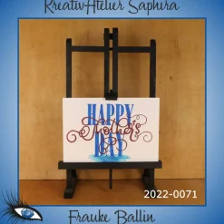 ►2022-0071◄ Karte B6 - MUTTERTAG "Happy Mothersday"