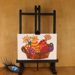 ►2022-0066◄ Karte B6 - OSTERN - "Osterkörbchen"