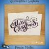 ►2019-0290◄ Karte B6 - WEIHNACHTEN "Merry Christmas"