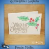 ►2019-0273◄ Karte B6 - WEIHNACHTEN "Merry Christmas"