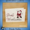 ►2019-0331◄ Karte B6 - WEIHNACHTEN "Weihnachtsmann"