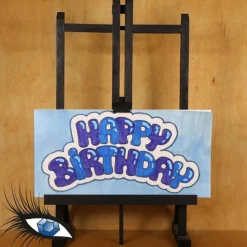 ►2022-0152◄ Karte Din lang - GEBURTSTAG "Happy Birthday"