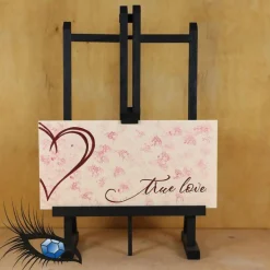 ►2021-0104◄ Karte Din lang - LIEBE - "Love"