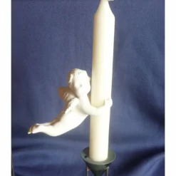 2 Kerzenengel für Leuchterkerzen, Engel,Putten,Tischkultur,Hochzeitsdeco