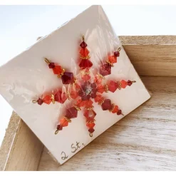 2 kleine Weihnachtssterne // Deko