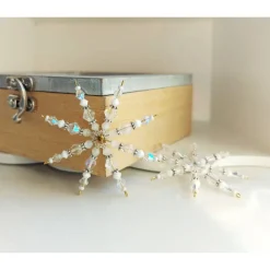 2 kleine Weihnachtssterne // Deko