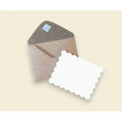 10 Mini Umschläge Gänseblümchen mit Kärtchen – Gastgeschenk, Geldgeschenk & Mitbringsel