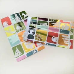 10 Papierbeutel “Christmas Decorations"