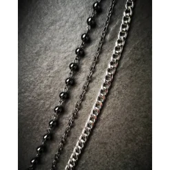 3 reihige Hosenkette, Schlüsselkette, Portemonnaie Kette