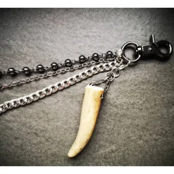 3 reihige Hosenkette, Schlüsselkette, Portemonnaie Kette