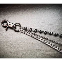 3 reihige Hosenkette, Schlüsselkette, Portemonnaie Kette