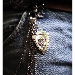 4 reihige Hosenkette, Schlüsselkette, Portemonnaie Kette