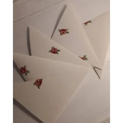 7 rosige Spitztüten