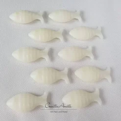 10 St. FISCHE Seifenfische NATUR Gastgeschenke