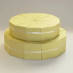 2 Stöckige Torte mit 24 Stück - Ohne Dekoration