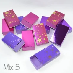 12 Streichholzschachtel "Glanz"