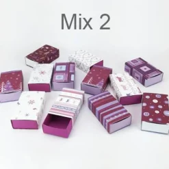 12 Streichholzschachtel Medium - Mix 2
