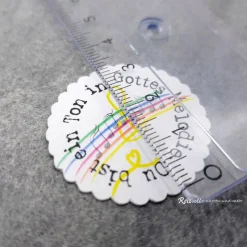 20 Streuteile Deko Kommunion "Du bist ein Ton in Gottes Melodie"