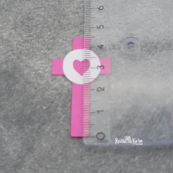 10 Streuteile Deko Kommunion, Konfirmation, Taufe - Kreuz -