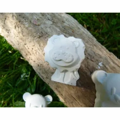 6 TafelKreide * Zoo * Einschulung * Geburtstag * weiß * Malkreide * Straßenkreide * Kinderkreide * Löwe * Nilpferd * Bär