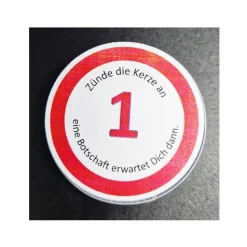 24 Teelichter mit geheimen Botschaften – Adventskalender Füllung & DIY Geschenkidee