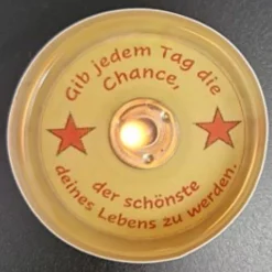 24 Teelichter mit geheimen Botschaften – Adventskalender Füllung & DIY Geschenkidee